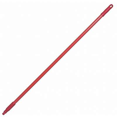 Broom Handle,Fiberglass,Red,49-