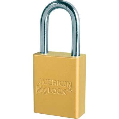 Safety Padlock Yellow