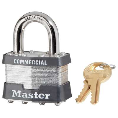 Padlock 15/16" Shckle Steel Ka