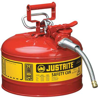 Type II Safety Can,12 In.,Red,