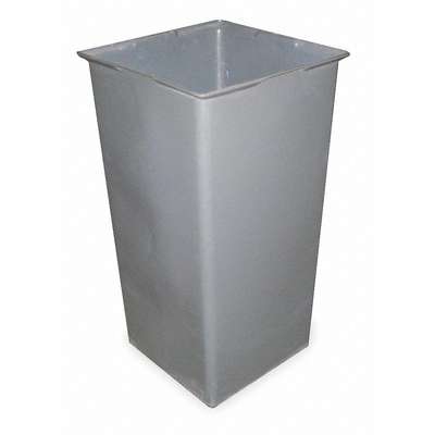 Rigid Can Liner,34"H x 18-1/