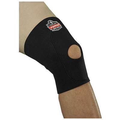 Knee Support,Pull-Over,M,Black