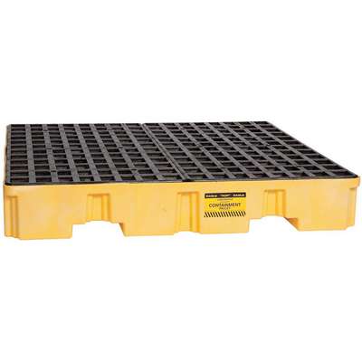 Spill Pallet,w/o Drain,66 Gal.,