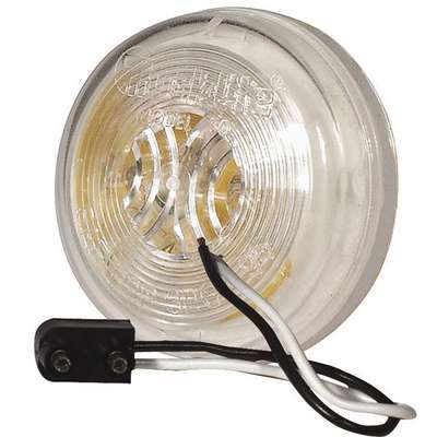 Sealed Clear Utility Light 2"