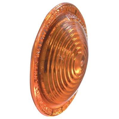 84633 Betts LED Shallow Lens Insert with 3 Eyelets Amber Round