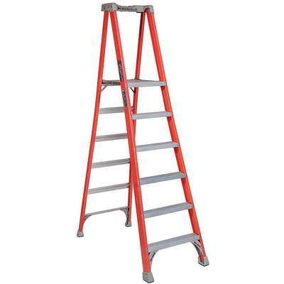 Platform Stepladder,6ft,300lb,