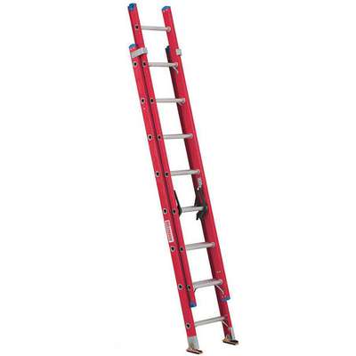 Extension Ladder,Fiberglass,16