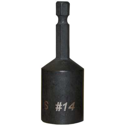 #14 Nut Driver,Hex 5/8 In,