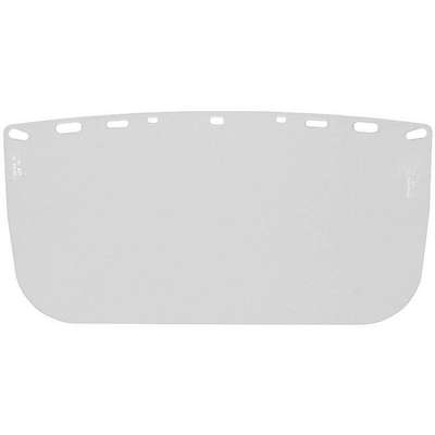 Hard Hat Clear Visor,Flat,