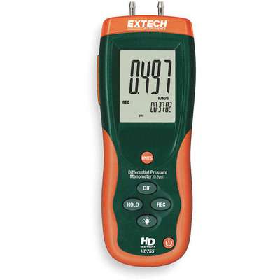 Digital Manometer,0 To 13.85IN