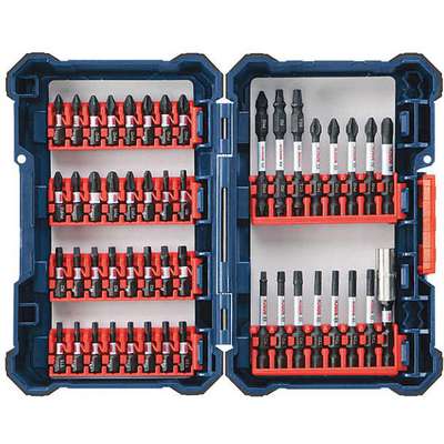 Screwdriver Bit Set,Steel,48