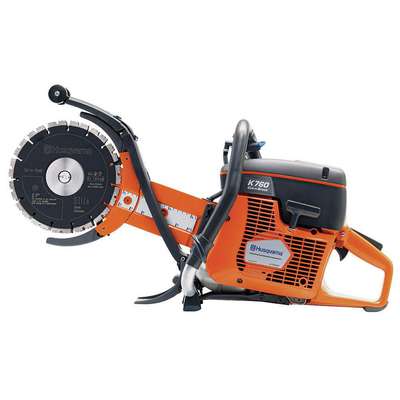 Concrete Saw,Wet,5 Hp,4875 Rpm