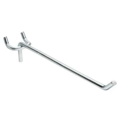 8" Zinc Plated Straight Hook