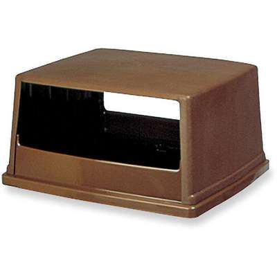 Trash Can Top,Canopy,Brown,26-