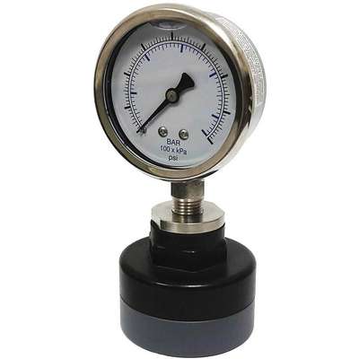 Pressure Gauge,1/4" Fnpt,0 To