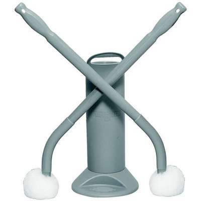 Toilet Bowl Mop Kit,Polyester,