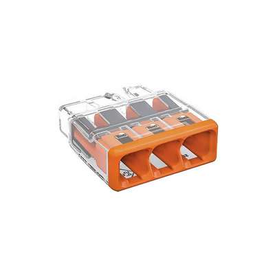 Push-In Connector,Orange,0.73",