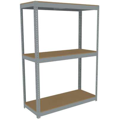 935193-7 Tennsco 3-Shelf, Starter Boltless Shelving with Particle Board ...