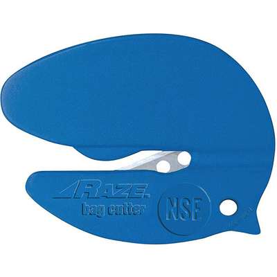 Safety Bag Cutter,3 In.,Blue,