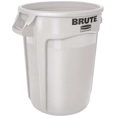 Utility Container,32 Gal.,White