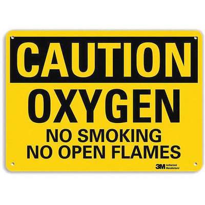 Caution Sign,14"W,10" H,0.040"