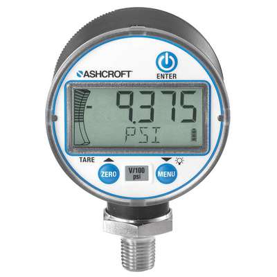 935314-4 -30 to 0 to 200 PSI Digital Pressure Gauge, 2-1/2