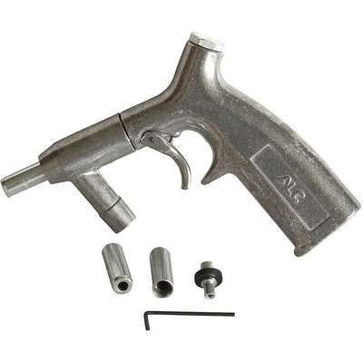 Siphon Gun,Steel,w/4 Nozzles