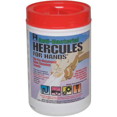 Hand Cleaning Wipes,10W x 12In.