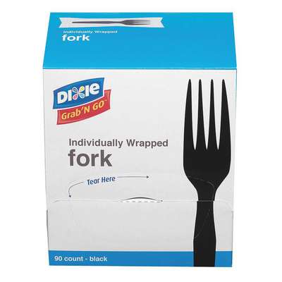 Fork,Black,Medium Weight,PK540