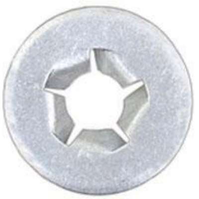 Metric Pushnut M6-1.0 Zinc