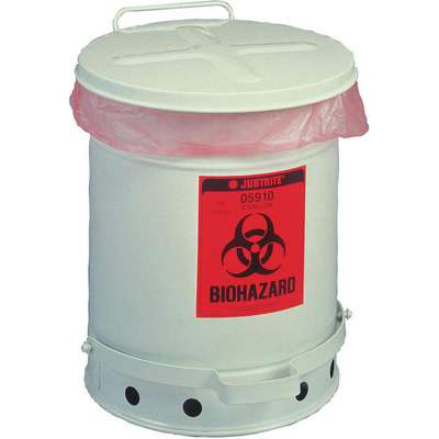 Biohazard Waste Container,18-1/