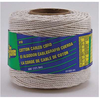 Twine,Cotton,#18,400 Ft.