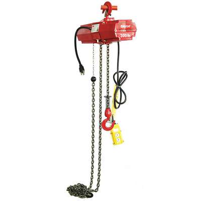 Electric Chain Hoist,300 Lb.,