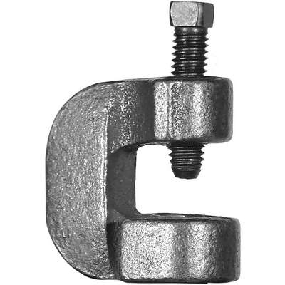 Beam Clamp,Rod Sz 3/8",Zinc