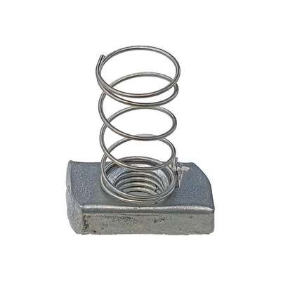 Channel Spring Nut,3/8 In,