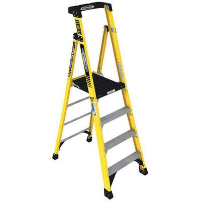 Podium Stepladder,7ft H,