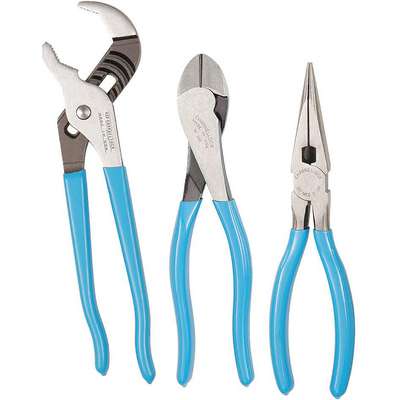 Plier Set,Dipped,3 Pcs.