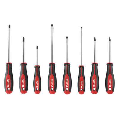 8PC Screwdriver Kit W/Sqr