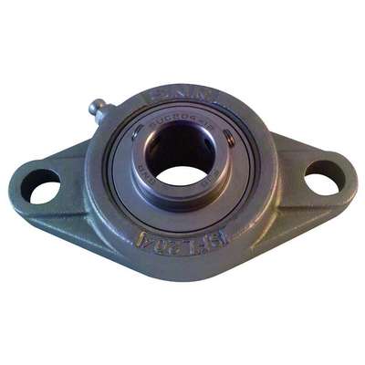 Flange Bearing,2-Bolt,Ball,3/