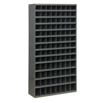 Bin Unit,104 Bins,33-3/4x12x64-