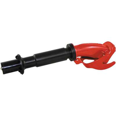 Gas Can Spout,Red,10-1/2 In. L