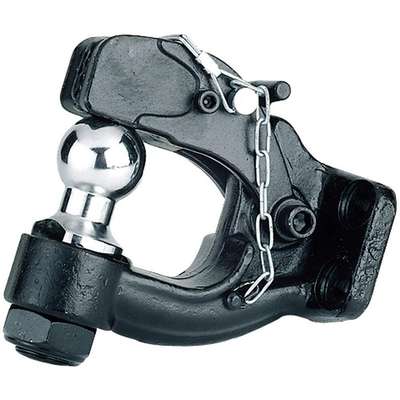 Pintle Hook And Ball,Chrome/