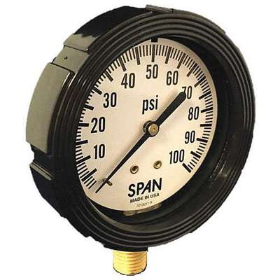 Pressure Gauge ,2-1/2" Dial