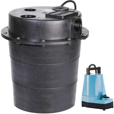 Sink Pump System,1/6 Hp,115V,