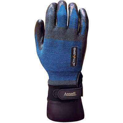 Cut Resistant Gloves,M,Blue/