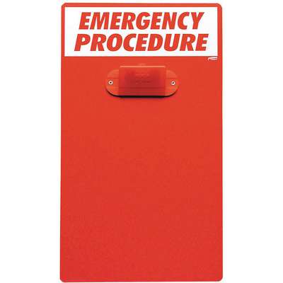 Emergency Procedure Clipboard