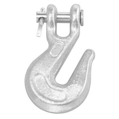 Hook,1/4 In,2600 Lb.,Clevis,