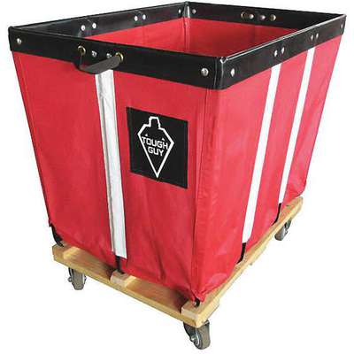 Basket Truck,12 Bu. Cap.,Red,