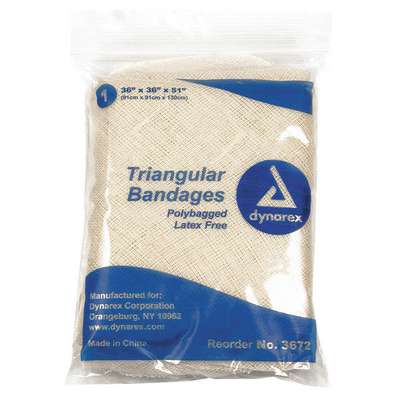 Triangular Bandage,36in W x