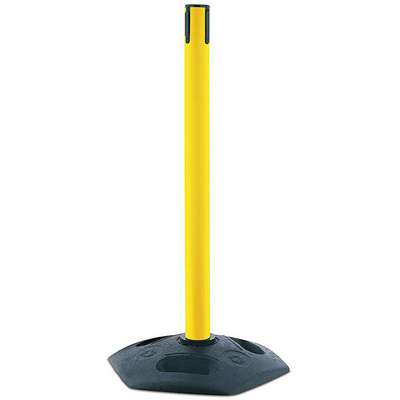 Receiver Post,38 In H,Yellow